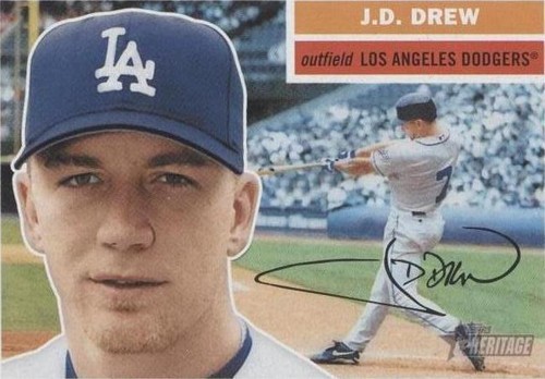 2005 Topps Heritage - J.D. Drew #66