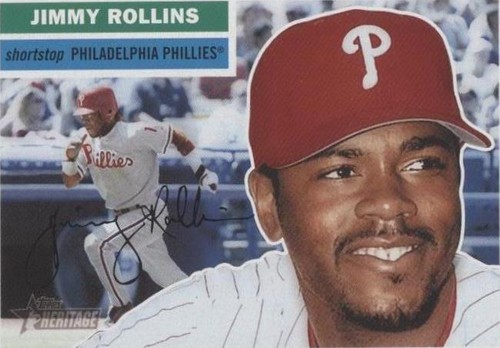 2005 Topps Heritage - Jimmy Rollins #186