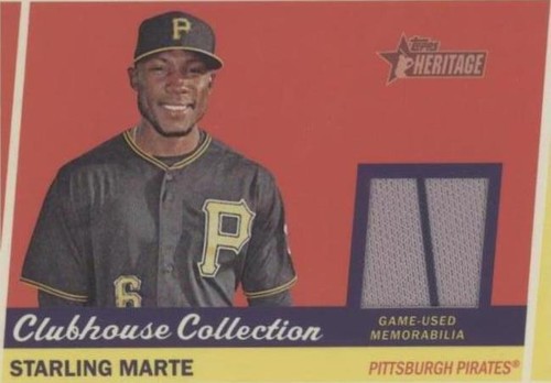 2016 Topps Heritage - Starling Marte #CCR-SMAR
