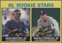 2016 Topps Heritage - Keon Broxton Ronald Torreyes #189