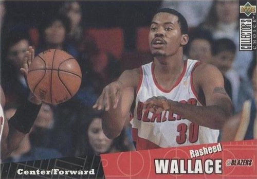 1996-97 Upper Deck Collector's Choice - Rasheed Wallace #318