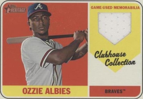 2018 Topps Heritage High Number - Ozzie Albies #CCR-OA