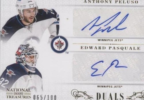 2013-14 Panini National Treasures - Anthony Peluso Edward Pasquale #D-WPG