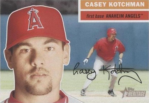 2005 Topps Heritage - Casey Kotchman #402