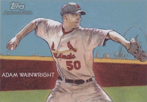 2010 Topps National Chicle - Adam Wainwright #102