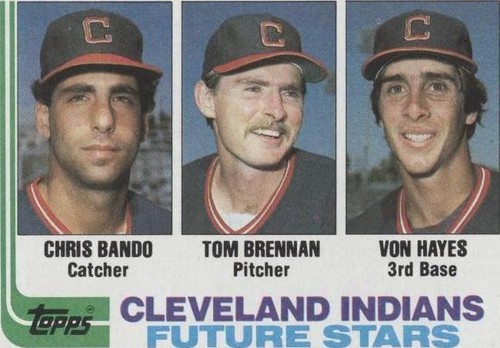 1982 Topps - Chris Bando Tom Brennan Von Hayes #141