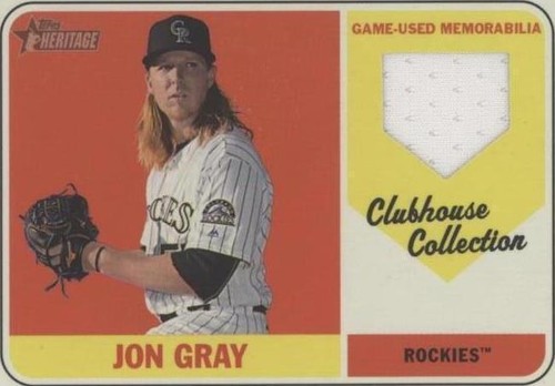 2018 Topps Heritage - Jon Gray #CCR-JG