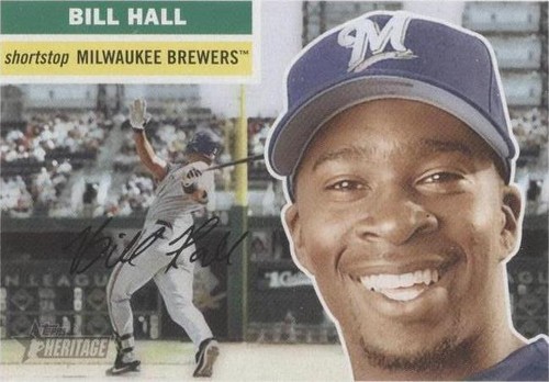 2005 Topps Heritage - Bill Hall #387