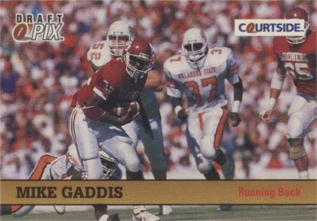 1992 Courtside Draft Pix Mike Gaddis #85