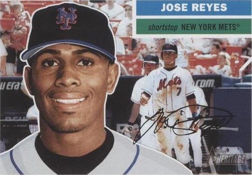 2005 Topps Heritage - Jose Reyes #422