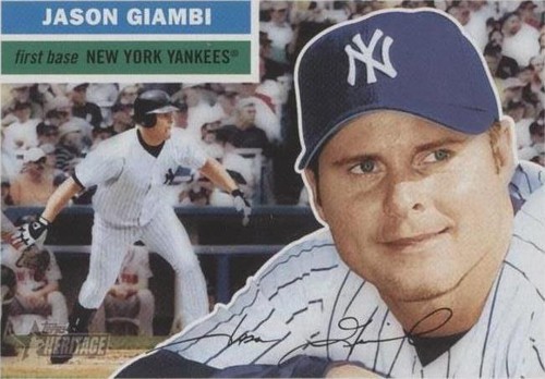2005 Topps Heritage - Jason Giambi #80
