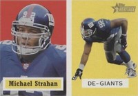 2002 Topps Heritage Michael Strahan #20