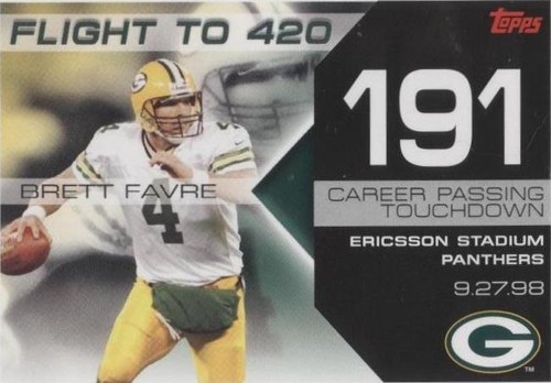 2007 Topps Brett Favre #BF-191