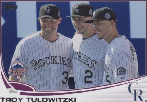 2013 Topps Update Series - Carlos Gonzalez Matt Holliday Troy Tulowitzki #US88