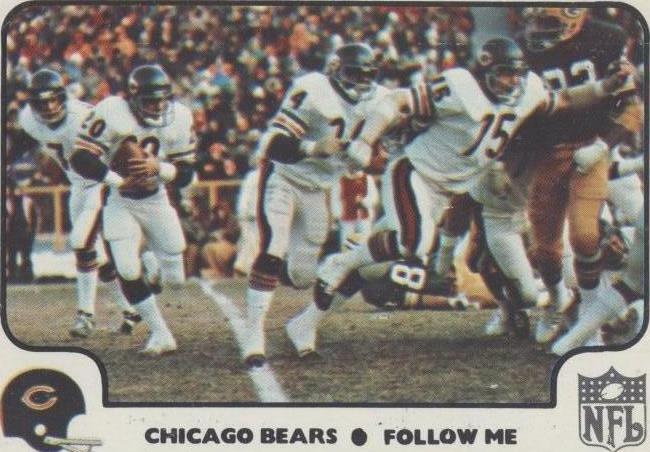 1977 Fleer Teams in Action Walter Payton #31