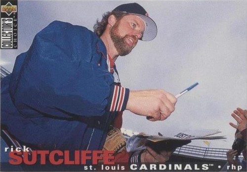 1995 Upper Deck Collector's Choice - Rick Sutcliffe #194