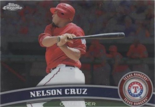 2011 Topps Chrome - Nelson Cruz #74