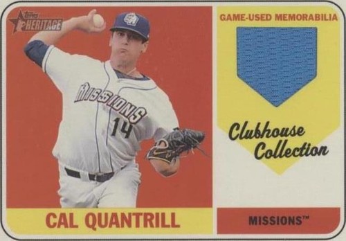 2018 Topps Heritage Minor League Edition - Cal Quantrill #CCR-CQ