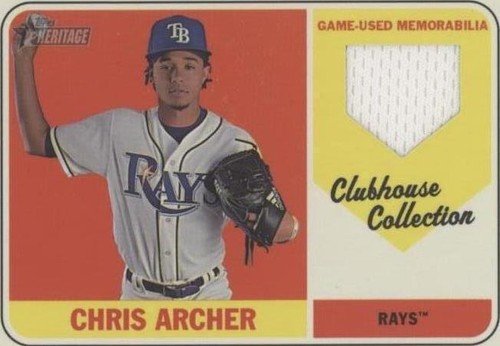 2018 Topps Heritage - Chris Archer #CCR-CA
