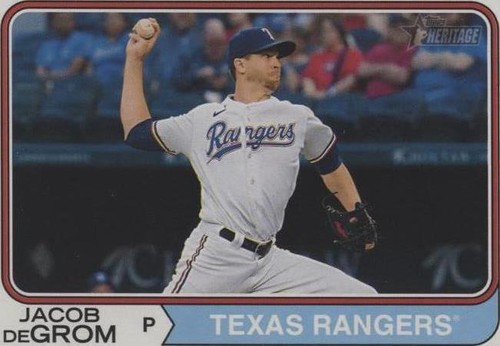 2023 Topps Heritage High Number - Jacob deGrom #629