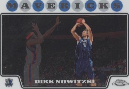 2008-09 Topps Chrome - Dirk Nowitzki #41