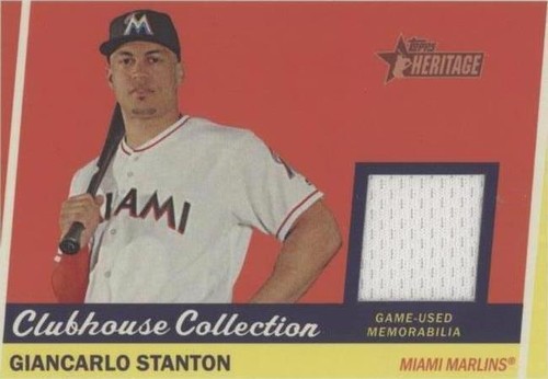 2016 Topps Heritage High Number - Giancarlo Stanton #CCR-GS