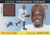 2004 Fleer Tradition Roy Williams #TT-RW