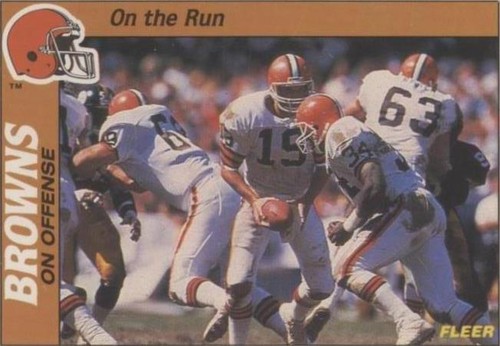 1988 Fleer Live Action Football Bernie Kosar #7