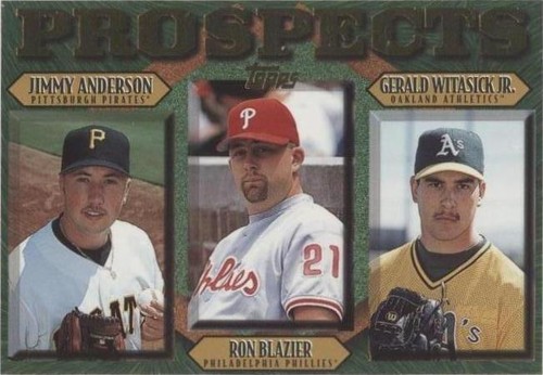 1997 Topps - Gerald Witasick Jr. Jimmy Anderson Ron Blazier #492