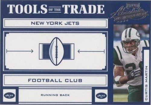 2004 Playoff Absolute Memorabilia Curtis Martin #TT-19