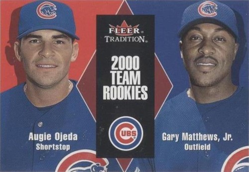 2000 Fleer Tradition Update - Augie Ojeda Gary Matthews Jr. #U126