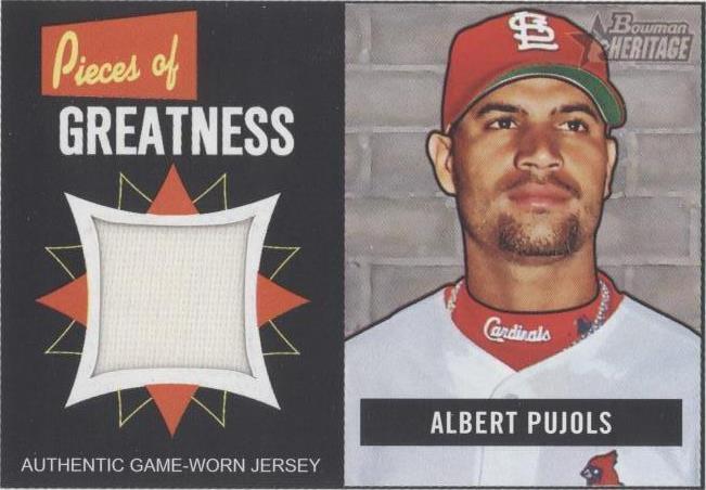 2005 Bowman Heritage - Albert Pujols #PG-AP