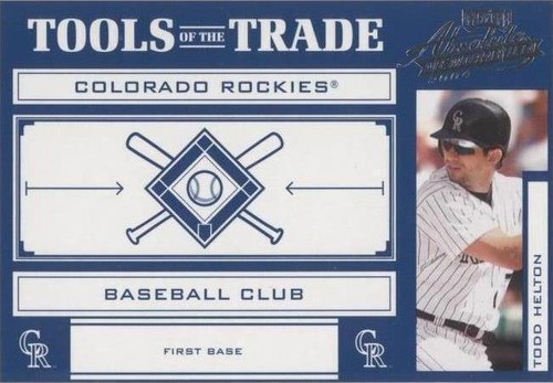 2004 Playoff Absolute Memorabilia - Todd Helton #TT-139
