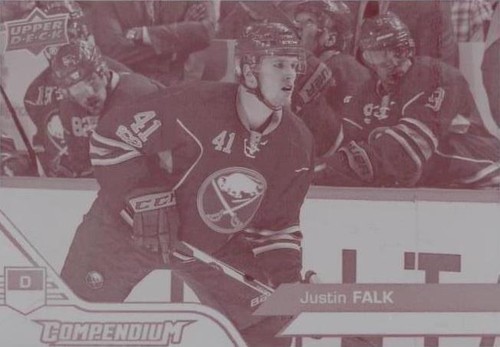 2016-17 Upper Deck Compendium - Justin Falk #624