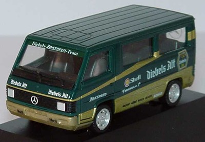 1:87 Mercedes-Benz 100D Bus Diebels Old Zakspeed - Herpa