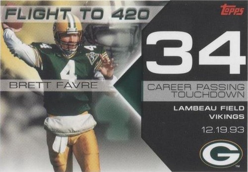 2007 Topps Brett Favre #BF-34