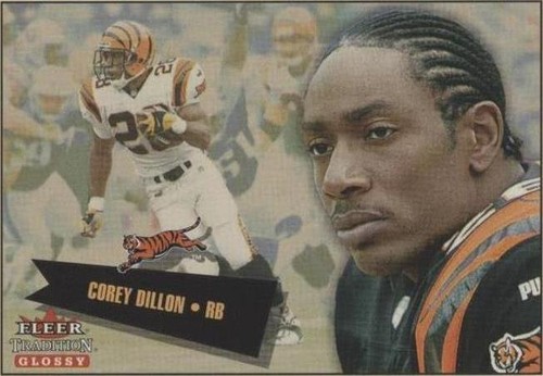 2001 Fleer Tradition Glossy Corey Dillon #185