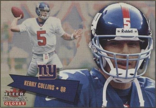 2001 Fleer Tradition Glossy Kerry Collins #105