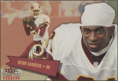 2001 Fleer Tradition Glossy Deion Sanders #215