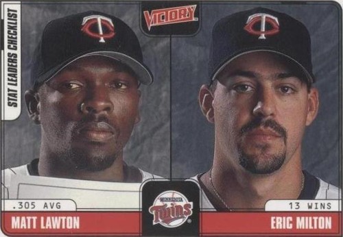 2001 Upper Deck Victory - Eric Milton Matt Lawton #217