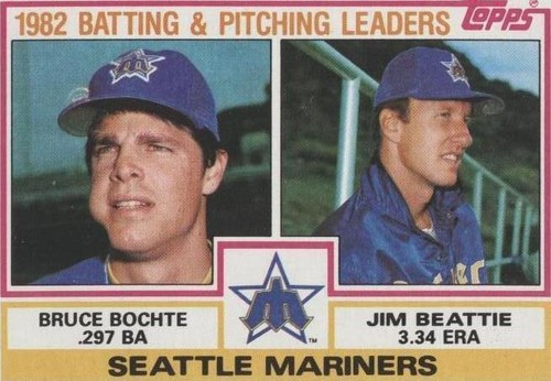 1983 Topps - Bruce Bochte Jim Beattie #711