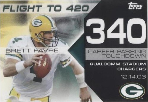 2008 Topps Brett Favre #BF-340