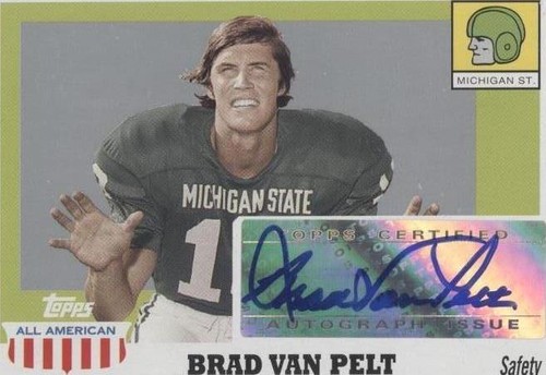 2005 Topps All American Retired Edition Brad Van Pelt #A-BVP
