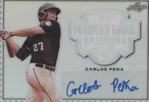 2020 Leaf Perfect Game National Showcase - Carlos Pena #BA-CP2