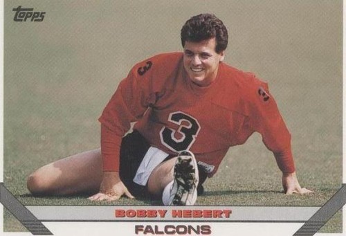 1993 Topps Bobby Hebert #504