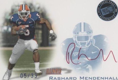 2008 Press Pass Rashard Mendenhall #PPS-RM