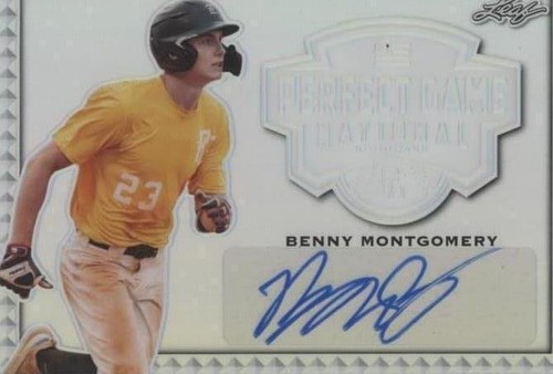 2020 Leaf Perfect Game National Showcase - Benny Montgomery #BA-BM1
