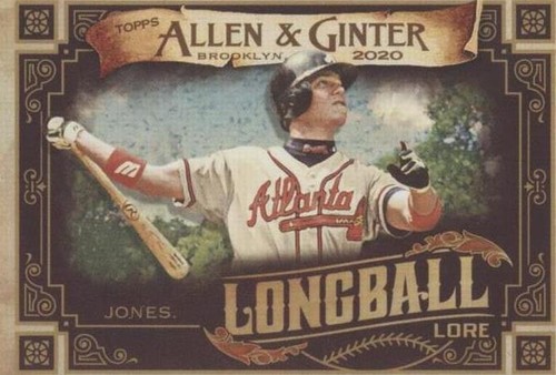 2020 Topps Allen & Ginter's - Chipper Jones #LL-21