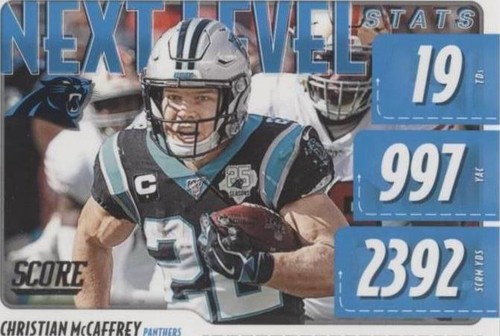 2020 Score Christian McCaffrey #NLS-CM