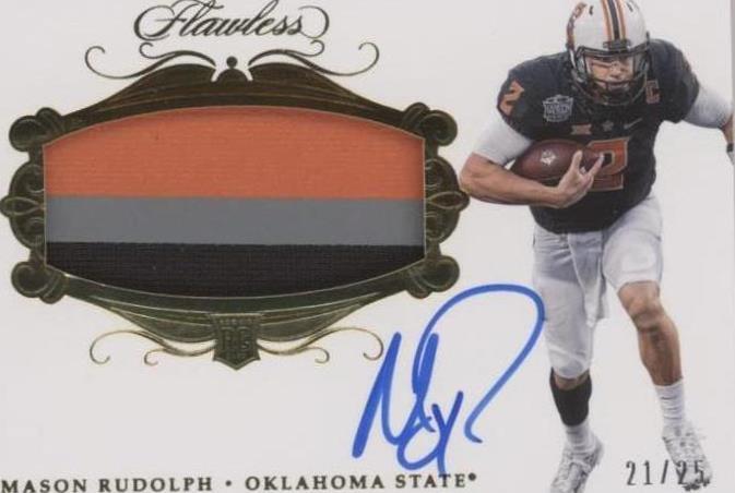 2018 Panini Flawless Collegiate Mason Rudolph #RPA MR